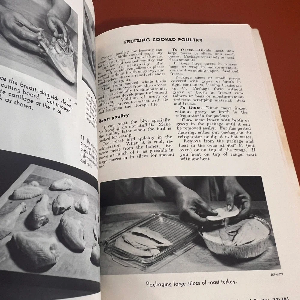 USDA Complete Guide to Home Canning Preserving and Freezing 1973 Dover Edition